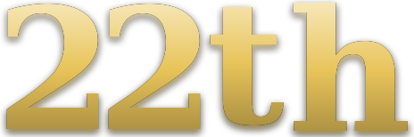 22th logo
